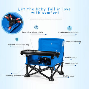 Foldable baby feeding chair