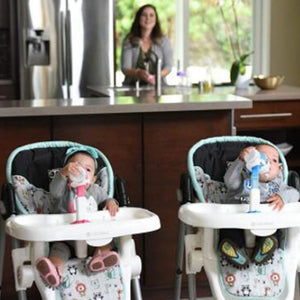 Hands-free baby bottle holder